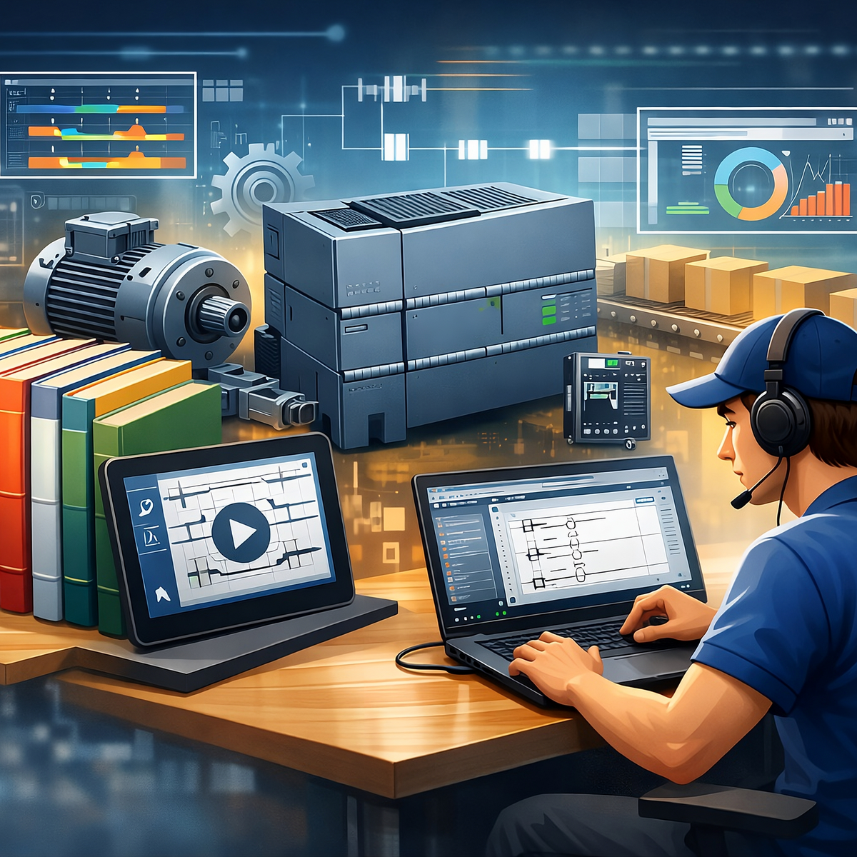 pakiet startowy plc motion